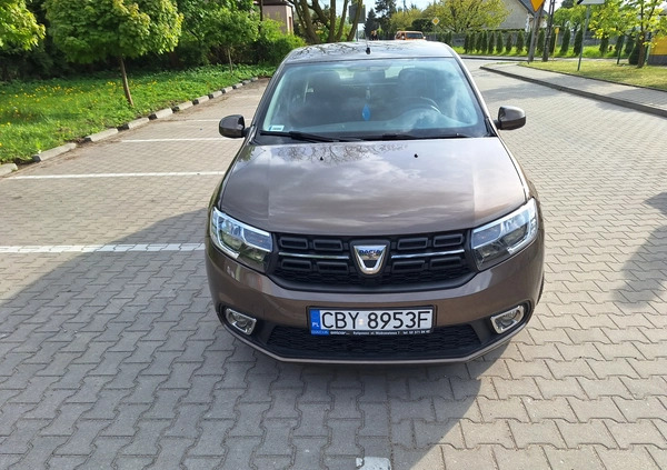 Dacia Sandero cena 32900 przebieg: 39541, rok produkcji 2019 z Szczucin małe 232